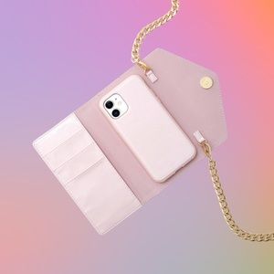 GUC 👛 SONIX pink dreams crossbody wallet iPhone case.